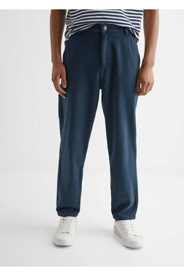 Cargo Pants with Pockets - 5