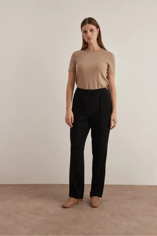 Cargo Pocket Back Slit Pants - AKER