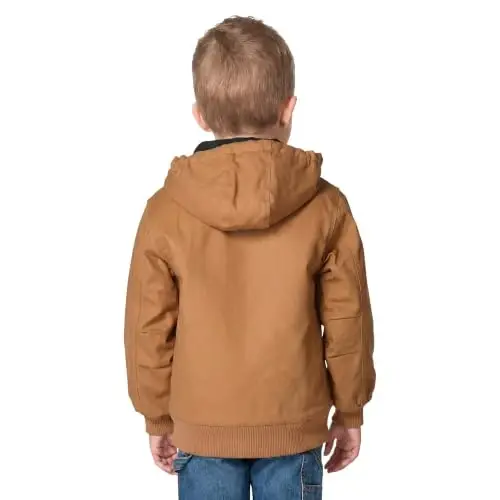 Carhartt Baby Boys Hooded Jacket | Insulated Warmth | Durable Construction | Quilted Polyester Brushed Tricot-Lined Main Body | Everyday Wear - 4