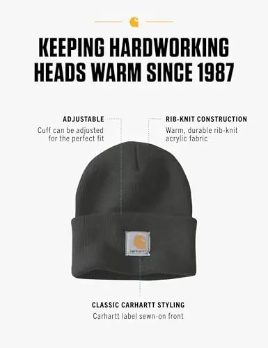 Carhartt erkaklar uchun A18 akril soat qalpoqchasi - 2