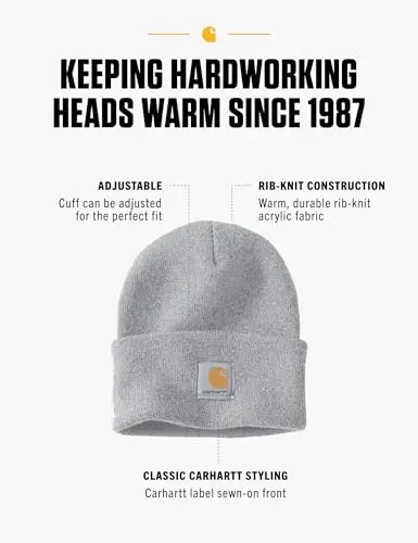 Carhartt Men's Knit Cuffed Beanie - CARHARTT (1)