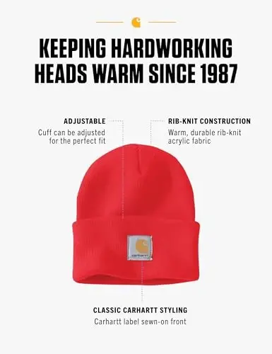 Carhartt Men's Knit Cuffed Beanie Closeout - 2