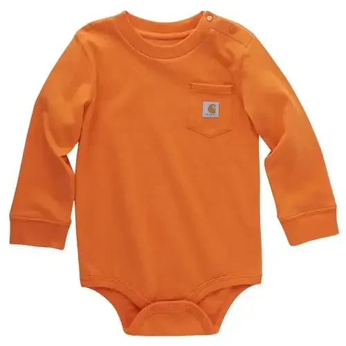 Carhartt Long-Sleeve Pocket Bodysuit - 1