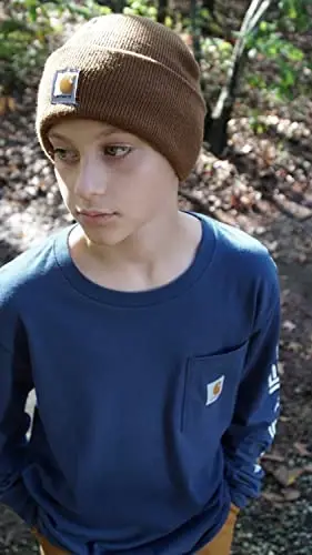 Carhartt Unisex Kids Youth Knit Beanie Cuff Hat - 4