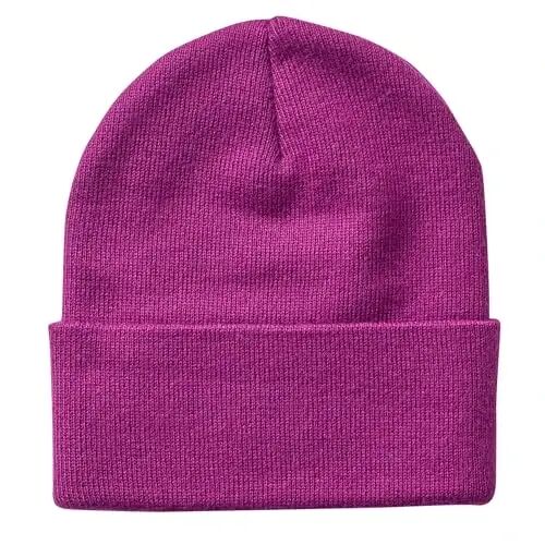 Carhartt Unisex-Infant Knit Beanie Cuff Hat | Acrylic Rib Knit | One Size (Infant) - Fits Heads Best 18.75-20 | Outdoor Fun - CARHARTT