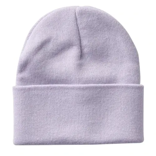 Carhartt Unisex-Infant Knit Beanie Cuff Hat | Acrylic Rib Knit | One Size (Infant) - Fits Heads Best 18.75-20 | Outdoor Fun - 1