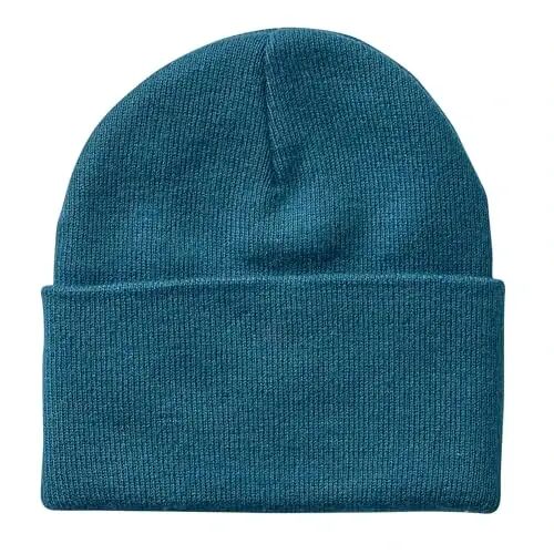 Carhartt Unisex-Infant Knit Beanie Cuff Hat | Acrylic Rib Knit | One Size (Infant) - Fits Heads Best 18.75-20 | Outdoor Fun - CARHARTT