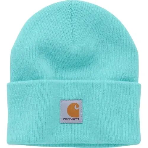 Carhartt Unisex-Infant Knit Beanie Cuff Hat | Acrylic Rib Knit | One Size (Infant) - Fits Heads Best 18.75-20 | Outdoor Fun - Carhartt