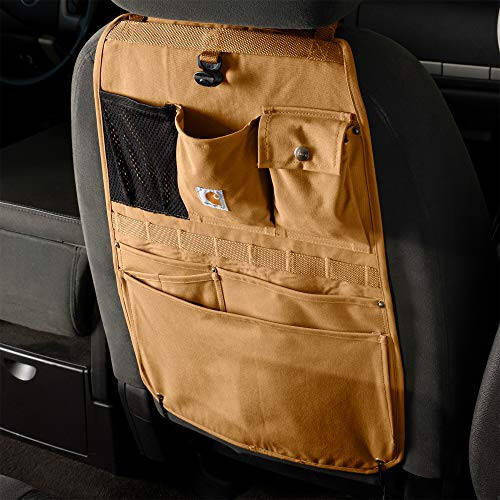 Carhartt Universal Nylon Duck Seat Organizer Carhartt Brown - 11