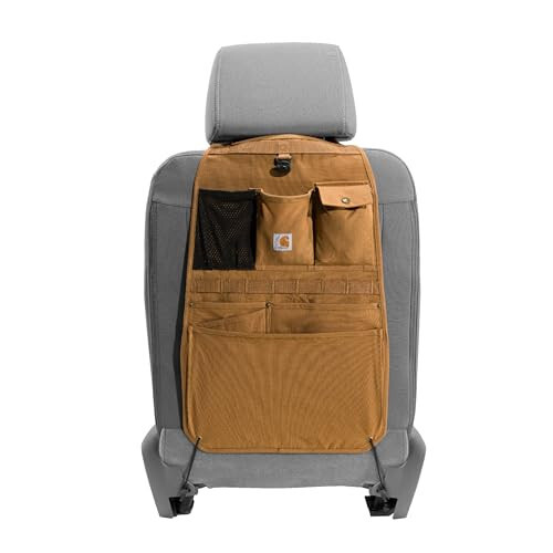 Carhartt Universal Nylon Duck Seat Organizer Carhartt Brown - 1