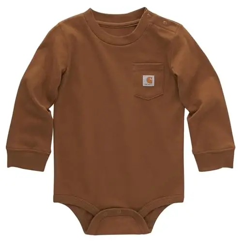Carhartt Long-Sleeve Pocket Bodysuit - 1