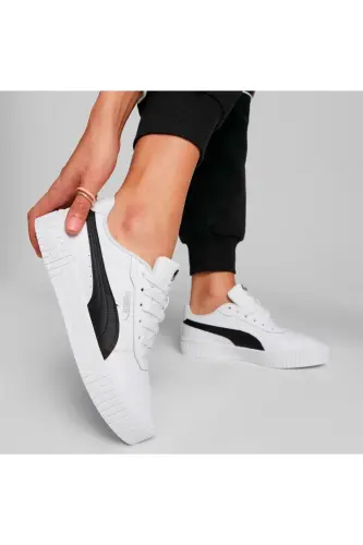Carina 2.0 Ayollar Kundalik Poyafzali Sneaker Oq-Oq38584907 - PUMA (1)