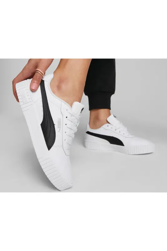 Carina 2.0 Ayollar Kundalik Poyafzali Sneaker Oq Qora-1Oq38584907 - 7
