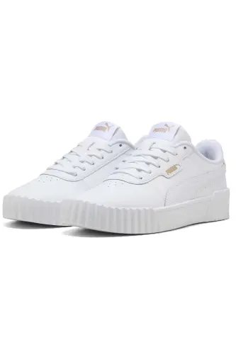 Carina 3.0 Jr 401476-01 Sneaker Unisex Spor Ayakkabı BEYAZ - CLKS0C-9 - PUMA (1)