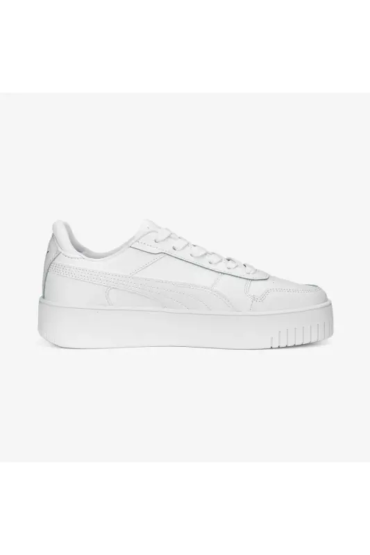 Carina Street Kadın Beyaz Spor Ayakkabı - PUMA White-Frosty Pink-Alpine Snow - PUMA
