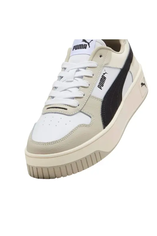 Carina Street Kadın Beyaz Günlük Ayakkabı KADIN LS AYAKKABI 38939041 - PUMA White-PUMA Black-Desert Dust - 2