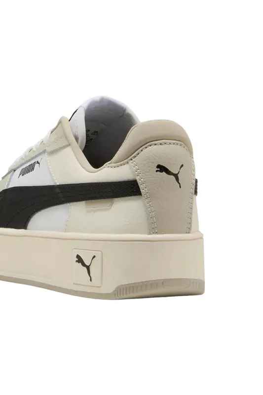 Carina Street Kadın Beyaz Günlük Ayakkabı KADIN LS AYAKKABI 38939041 - PUMA White-PUMA Black-Desert Dust - 4