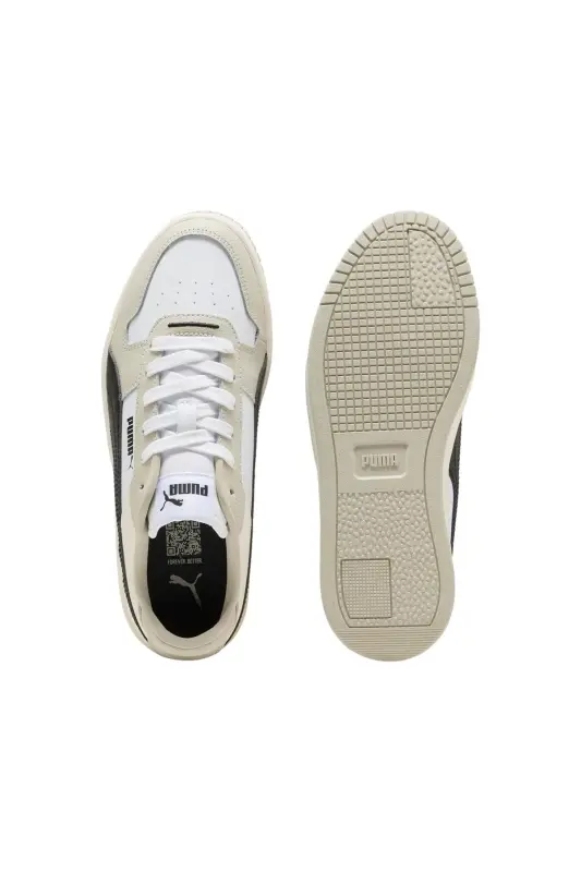 Carina Street Kadın Beyaz Günlük Ayakkabı KADIN LS AYAKKABI 38939041 - PUMA White-PUMA Black-Desert Dust - 5
