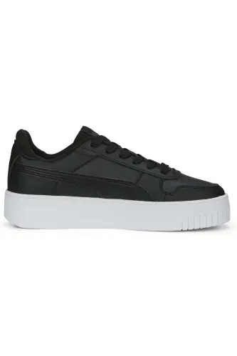 389390 Carina Street Sneaker Unisex Spor Ayakkabı SİYAH-BEYAZ - Siyah - 2