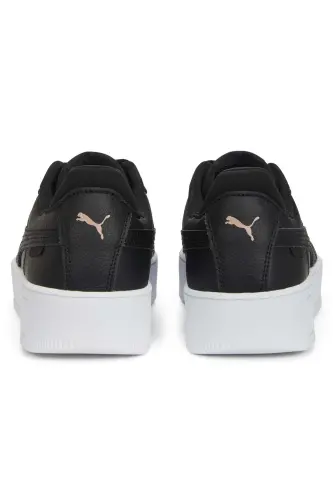 389390 Carina Street Sneaker Unisex Spor Ayakkabı SİYAH-BEYAZ - Siyah - 4
