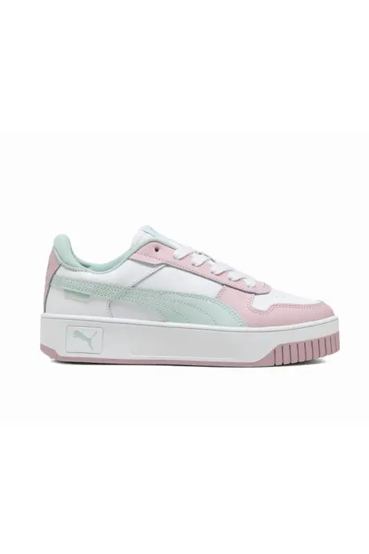 Carina Street Kadın Spor Ayakkabı Beyaz-Beyaz/Pembe/Renkli - 2