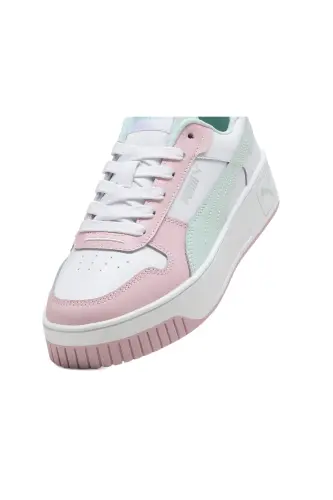 Carina Street Kadın Spor Ayakkabı Beyaz-Beyaz/Pembe/Renkli - 5
