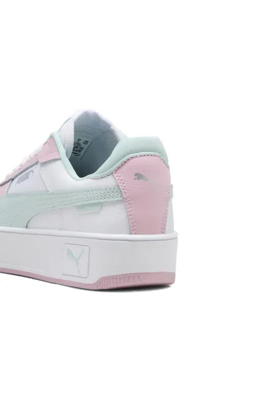 Carina Street Kadın Spor Ayakkabı Beyaz-Beyaz/Pembe/Renkli - 6