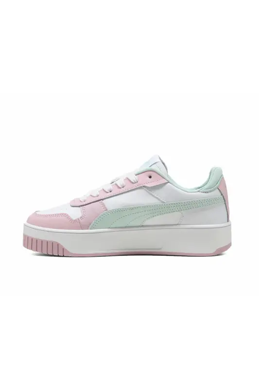 Carina Street Kadın Spor Ayakkabı Beyaz-Beyaz/Pembe/Renkli - 3