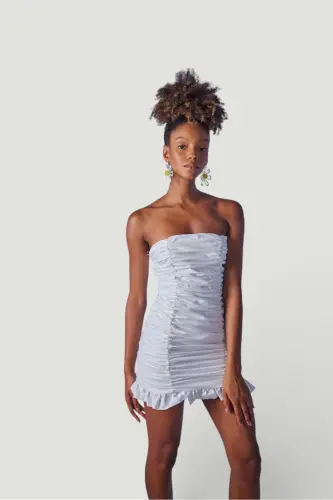 Carla Dress White - 4