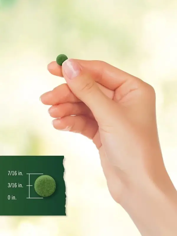 Carlyle tomonidan ishlab chiqarilgan Tahoe Naturals brendi | 250 mg li Xlorellaning ko'k-yashil suv o'tlari | 200 tabletka | Vegeterian, GDOsiz, Glutensiz qo'shimcha - 8