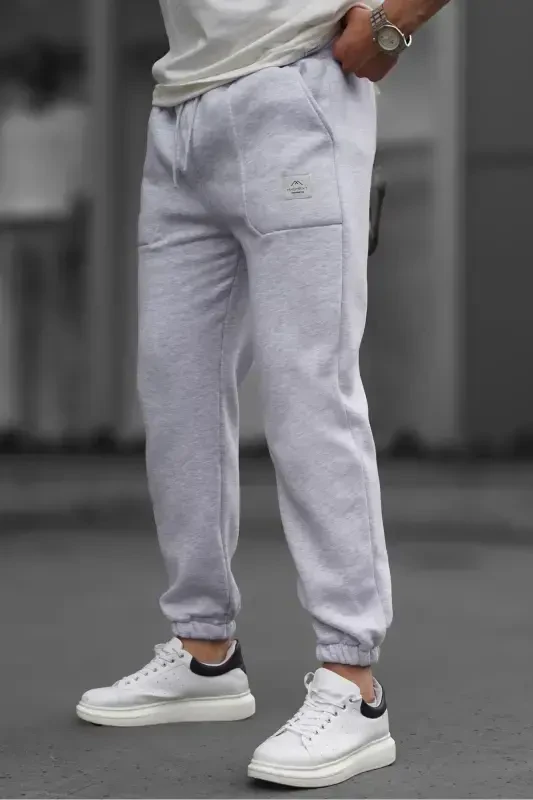 Carmelange Pocket Detailed Men's Basic Sweatpants 6522-Carmelange - 2