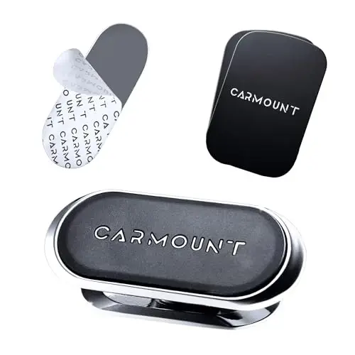 CARMOUNT F1 Dashboard Car Mount | Avtomobil uchun magnit telefon ushlagichi, Ultra kuchli 8X N52 magnitlari, 360° aylanish, barcha uyali telefonlar uchun universal o'rnatish moslamasi | Avtomobil magnit ushlagichi | Avtomobil uchun magnit telefon ushlagichi - CARMOUNT
