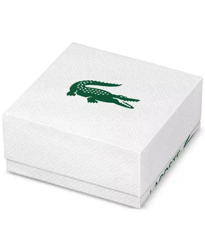 Carnation Gold Tone Heart va Crocodile Drop Sirg'alari - LACOSTE (1)