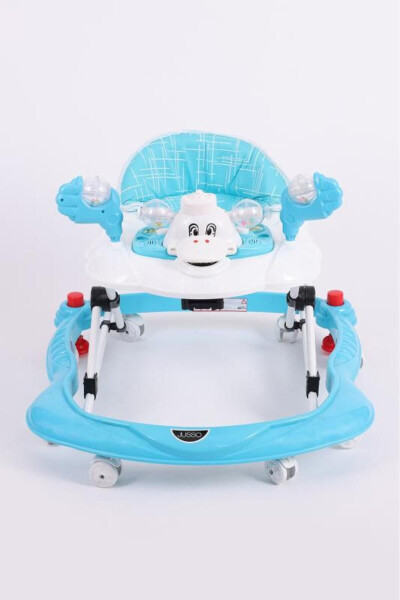 Carolin Toy Music and 3-Step Spider Baby Walker Turquoise - 1