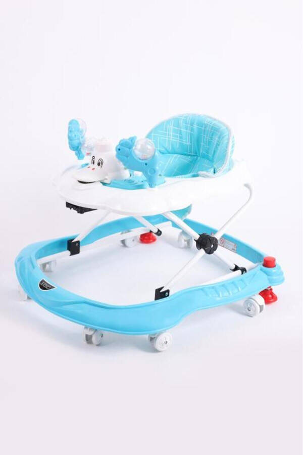 Carolin Toy Music and 3-Step Spider Baby Walker Turquoise - 2