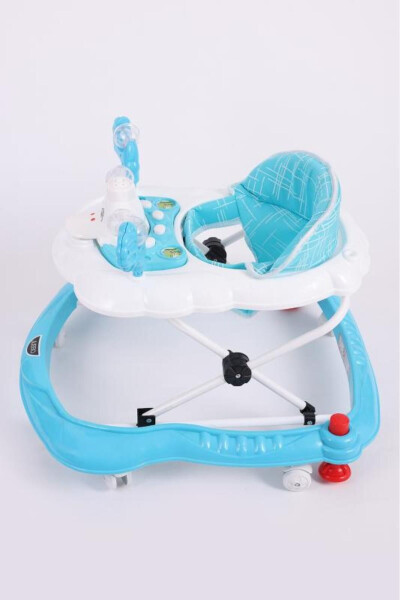 Carolin Toy Music and 3-Step Spider Baby Walker Turquoise - 7