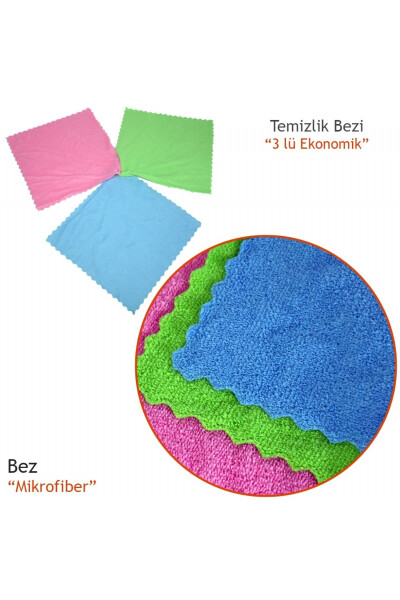 Carpi Mikrofiber Tozalash Salfetkasi Eko 3 dona BR2420122 - REPLAX (1)
