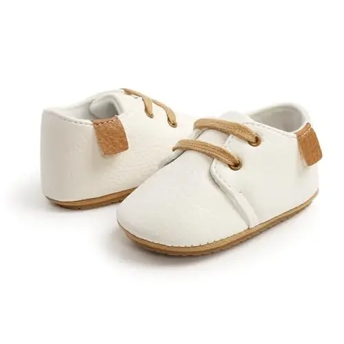 CARREAN Baby Boys Girls Booties Fleece Anti-Slip Soft Sole Boots Toddler First Walker Warm Shoes - 5