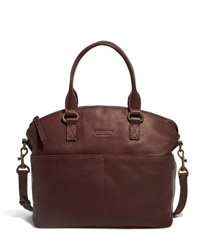Carrie Dome Satchel Bag - Cordovan Smooth - AMERICAN LEATHER CO.