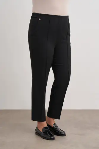 Carrot Pants-Black - 3