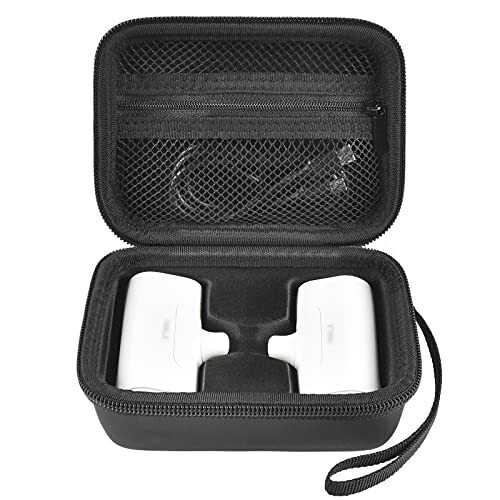 Carrying Case for 2PCS iWALK Portable Charger Power Bank. for JEJILL/for Charmast/for LanLuk/for VEGER/for Swyop/for Feob/for Taegila/for Kuulaa and More Small Charging Battery Pack - Black Bag Only 