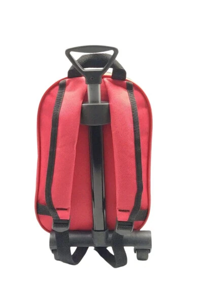 Cars bosilgan tortishli bolalar bog'chasi uchun orqa sumkasi - 5