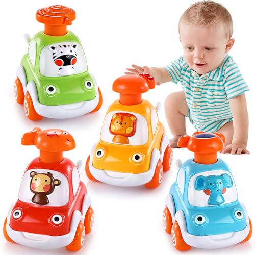 Cars Toys for 1 Year Old Boy - 1