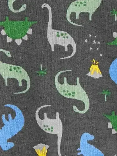 Simple Joys by Carter's Baby Boys' 2-Way Zip Thermal Footed Sleep and Play, Pack of 2 - 3