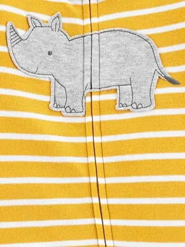 Simple Joys by Carter's Baby Boys' 2-Way Zip Thermal Footed Sleep and Play, Pack of 2 - MODAZONE (1)