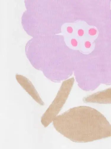 Simple Joys by Carter's Baby Girls' Cotton Footed Sleep and Play, Pack of 2 - 4