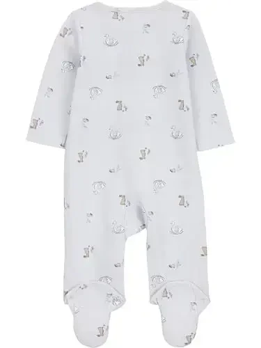 Simple Joys by Carter's baby-girls 2-way Zip Thermal Footed Sleep and Play, Pack of 2 - CARTER'S SIMPLE JOYS - PRIVATE LABEL (1)