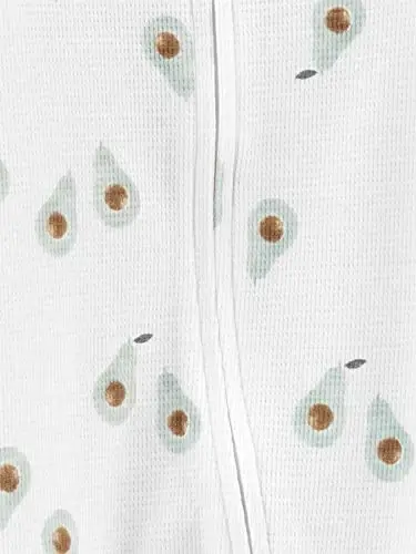 Simple Joys by Carter's unisex-baby 2-way Zip Thermal Footed Sleep and Play, Pack of 2 - 4