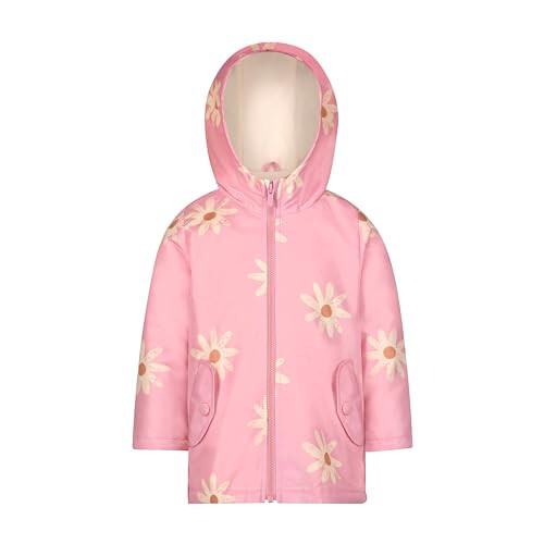 Carter's Girls Midweight Jacket, Warm, Hooded, Water-Resistant Winter Coat - 1