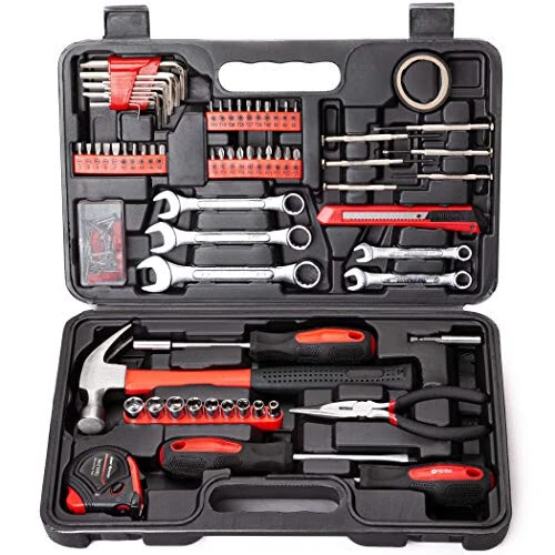 CARTMAN 148 Piece Automotive and Household Tool Set - Perfect for Car Enthusiasts and DIY Home Repairs - CARTMAN (1)